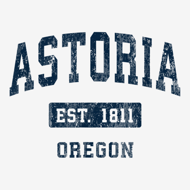 Astoria Oregon Or Vintage Sports Established Navy Design T Shirt Baby Beanies by buske | Artistshot