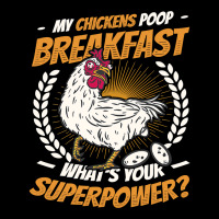 My Chickens Poop Breakfast Whats Your Superpower Chicken 2 Men's 3/4 Sleeve Pajama Set | Artistshot