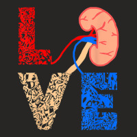 Kidney Organ Donation Love Dialysis Patients Nurse Nursing Ladies Fitted T-shirt | Artistshot