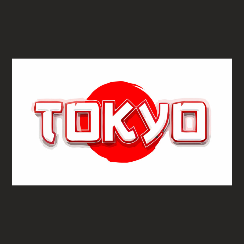 Tokyo Japan Typography Merch Ladies Fitted T-Shirt by jackxavier197 | Artistshot