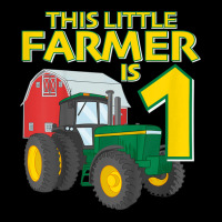 Kids 1 Year Old Green Farm Tractor Birthday Party Farmer 1st Gift Men's 3/4 Sleeve Pajama Set | Artistshot