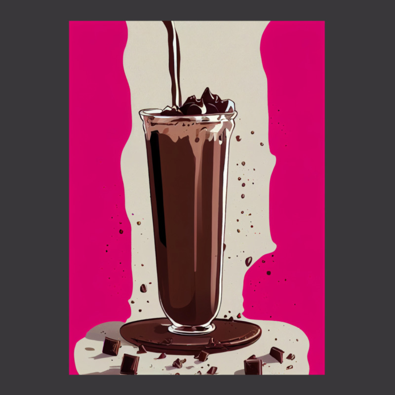 Chocolate Milkshake 1 Ladies Curvy T-Shirt by ByronGFaulkner | Artistshot