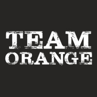 Team Orange - Group Color Shirts - Locate Your Group Ladies Fitted T-shirt | Artistshot