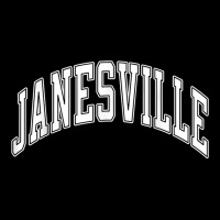 Janesville Wisconsin Wi Varsity Style White Text T Shirt Zipper Hoodie | Artistshot