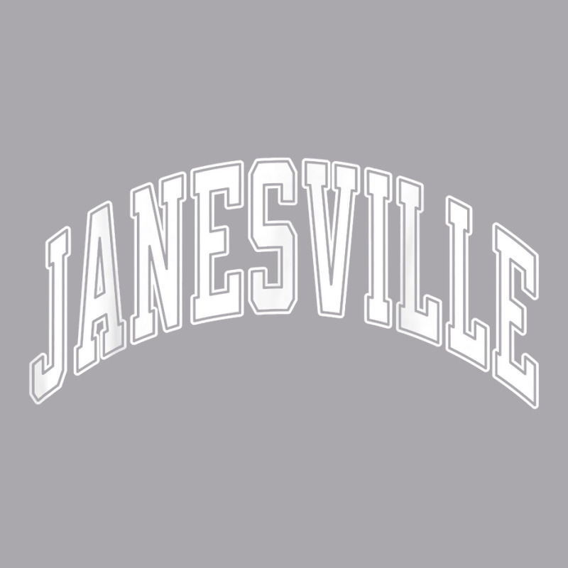 Janesville Wisconsin Wi Varsity Style White Text T Shirt Youth 3/4 Sleeve by ormtbkluss | Artistshot