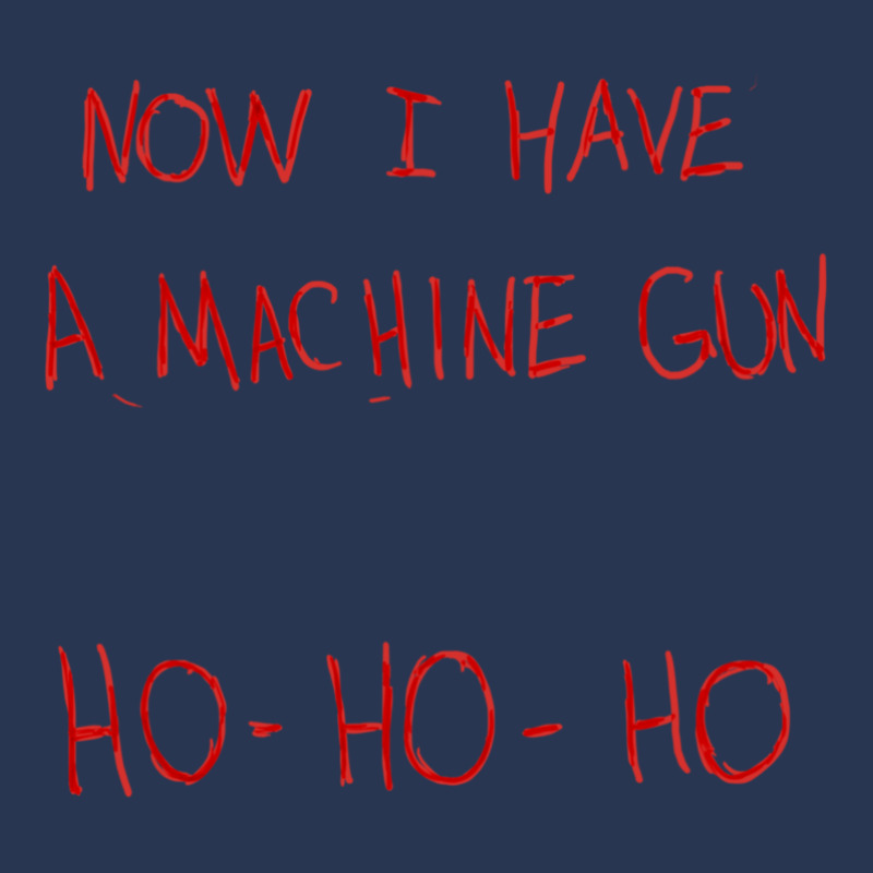 Now I Have A Machine Gun Ho-ho-ho Men Denim Jacket by DanielPaulMcdonald | Artistshot