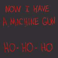 Now I Have A Machine Gun Ho-ho-ho Vintage Hoodie And Short Set | Artistshot