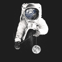 Astronaut Earth Classic T-shirt | Artistshot