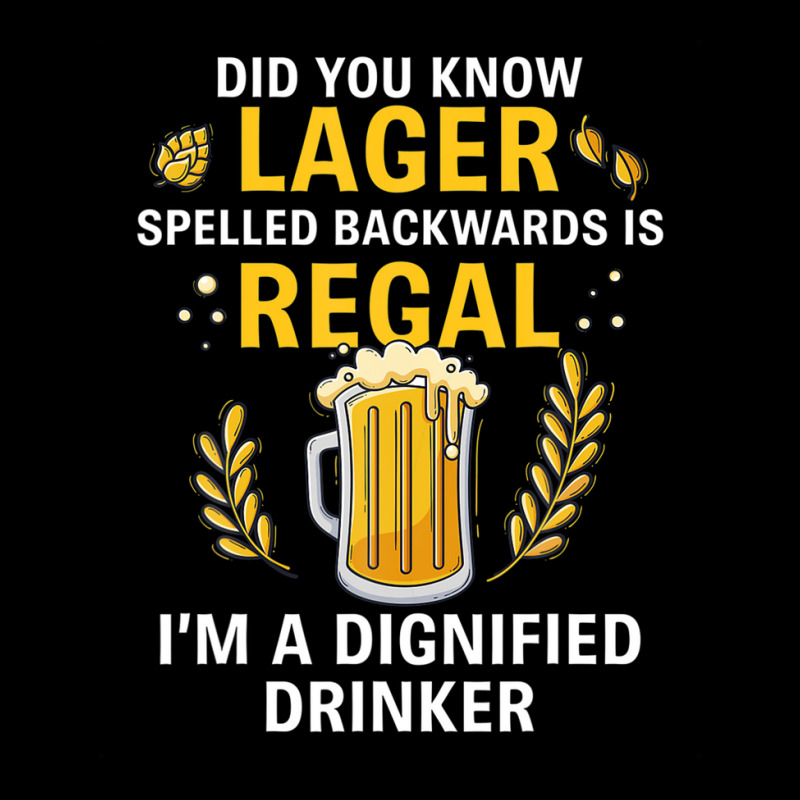 Funny Lager Beer Regal Dignified Drinker Adjustable Cap by xwiishdoohr | Artistshot