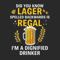 Funny Lager Beer Regal Dignified Drinker Printed Hat | Artistshot