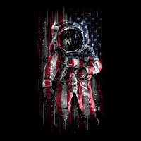 Astronaut Flag Women's V-neck T-shirt | Artistshot