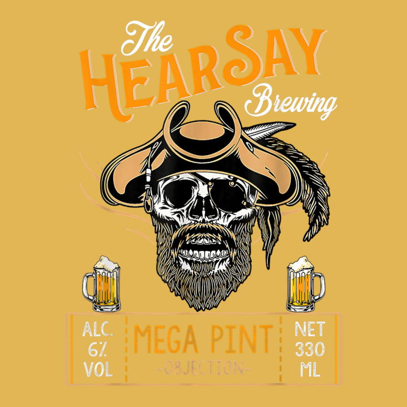 Hearsay Mega Pint Brewing Objection  Mega Pint Vintage Hoodie And Short Set | Artistshot