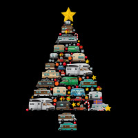 Camping Trailer Christmas Tree Camper Caravan Rv Van Xmas T Shirt Toddler Sweatshirt | Artistshot