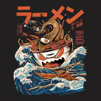 The Black Great Ramen T-shirt | Artistshot