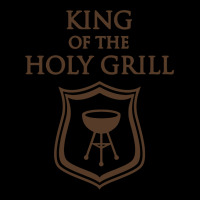 King Of The Holy Grill Funny Men's Long Sleeve Pajama Set | Artistshot