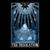 The Desolation Tarotesque (dark) V-neck Tee | Artistshot