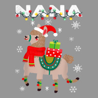 Nana Unny Christmas Llama Lights Matching Family Gifts T Shirt Women's V-neck T-shirt | Artistshot