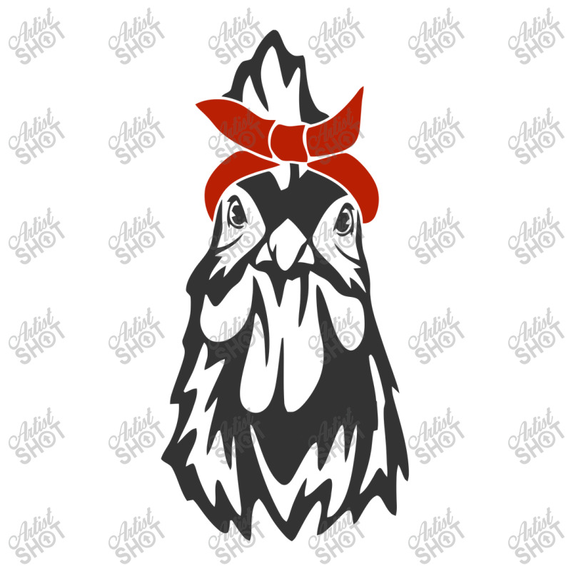 Chicken Rooster Hen Flag Bandana Baby Bodysuit by JRartStd | Artistshot