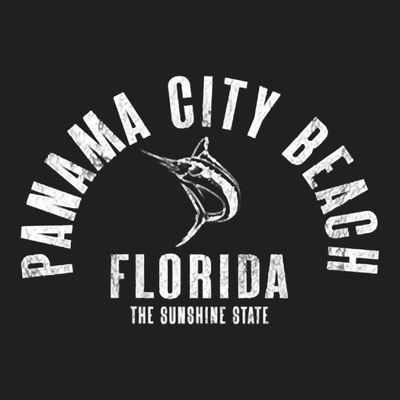 Panama City Beach Florida Fl Retro Vintage Front & Back T Shirt Ladies Polo Shirt by enaqr0esch | Artistshot