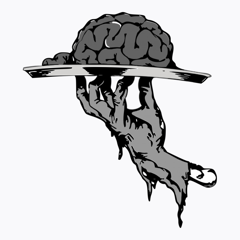 Zombie Eating Brains T-shirt | Artistshot