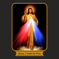 Divine Mercy Jesus I Trust In You Catholic Long Sleeve Ladies Fitted T-shirt | Artistshot