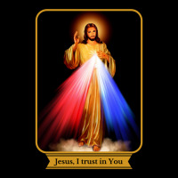 Divine Mercy Jesus I Trust In You Catholic Long Sleeve Women's V-neck T-shirt | Artistshot