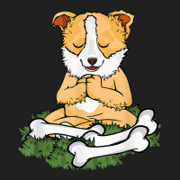 Meditating Dog Lover Yoga Women Corgi Dog Meditation T Shirt Ladies Polo Shirt | Artistshot