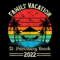 Vintage Family Vacation 2022 Florida St. Petersburg Beach T Shirt Youth Jogger | Artistshot