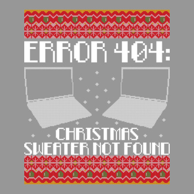 Error 404 Ugly Christmas Sweater Not Detected Programmer Sweatshirt Women's V-neck T-shirt Designed By Haitequila