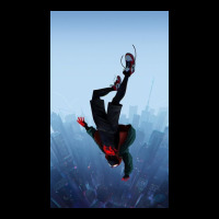 Miles Morales Jump Cropped Sweater | Artistshot