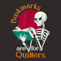 Bookmarks Are For Quitters Readers Reading Librarian Book Racerback Tank | Artistshot