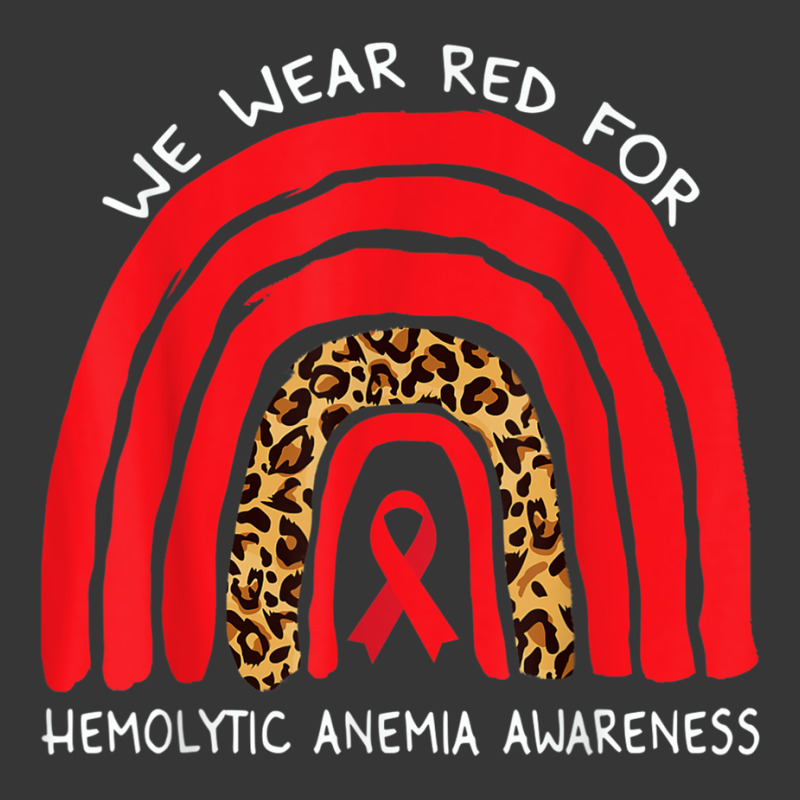 We Wear Red Rainbow For Hemolytic Anemia Awareness T Shirt Toddler Hoodie by riggli | Artistshot