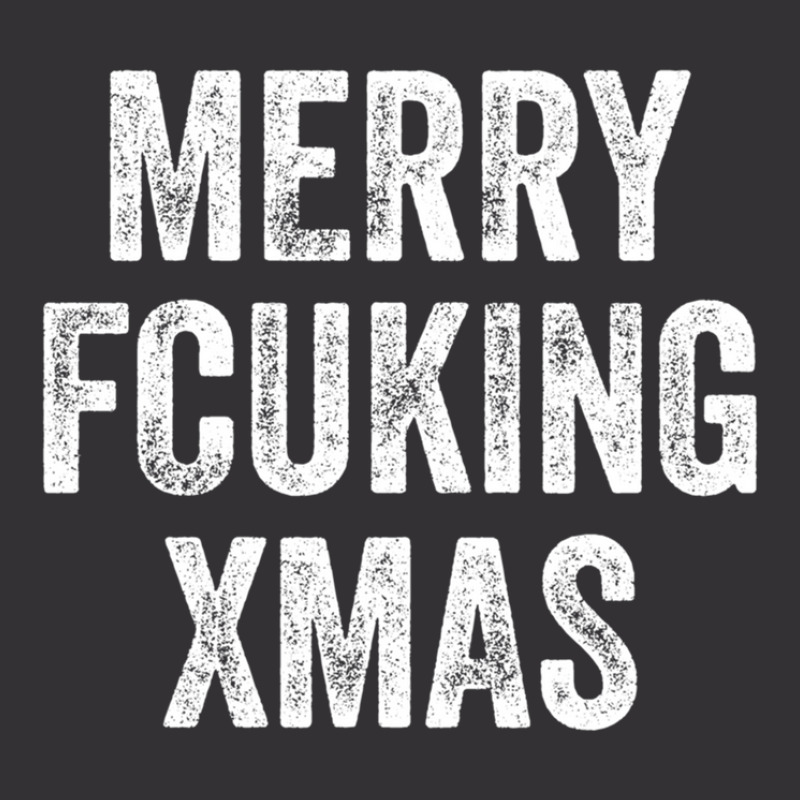 Merry Fucking Christmas1 Vintage Hoodie by MarshaMiron | Artistshot