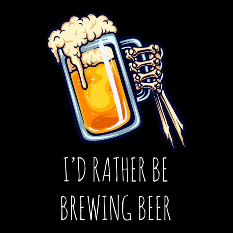 I'd Rather Be Brewing Beer - Funny Homebrew .png Adjustable Cap by TonyBanks | Artistshot