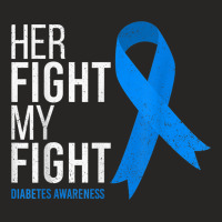 Her Fight Is My Fight Diabetes Awareness T1d Type 1 Ladies Fitted T-shirt | Artistshot