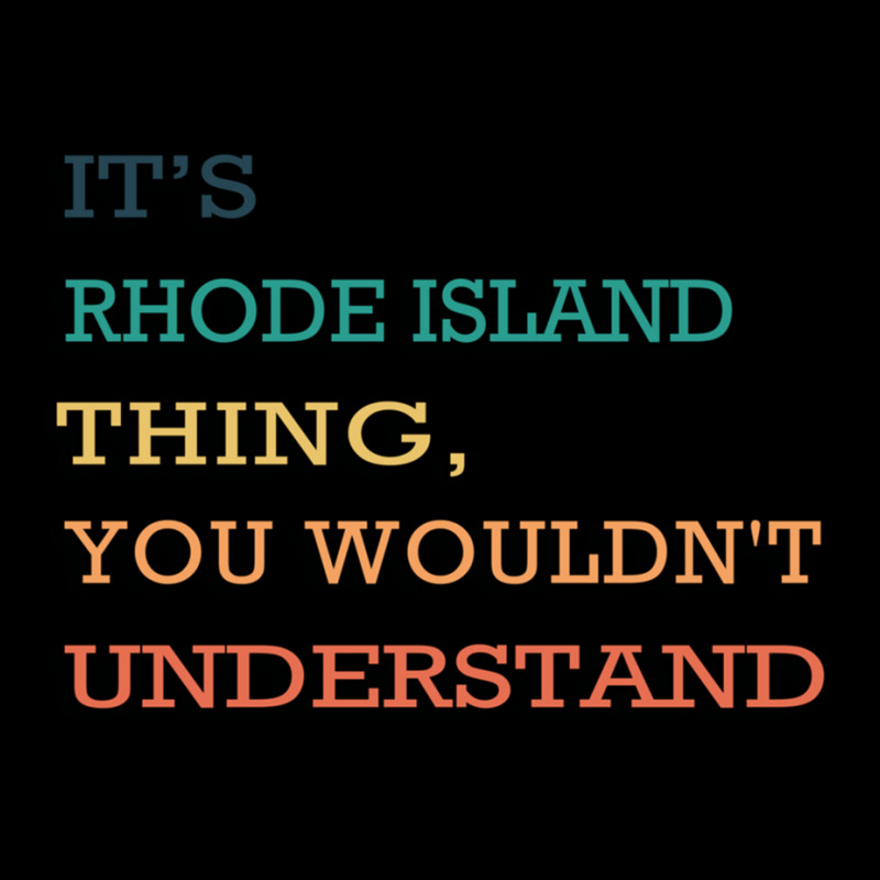 Its Rhode Island Thing, You Wouldnt Understand Kids Cap by TERRANCESCOTT | Artistshot