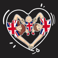 Flag Of Great Britain. Happy British Family. T Shirt T-shirt | Artistshot