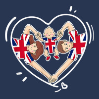 Flag Of Great Britain. Happy British Family. T Shirt Men Denim Jacket | Artistshot