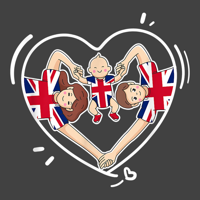 Flag Of Great Britain. Happy British Family. T Shirt Vintage T-shirt | Artistshot