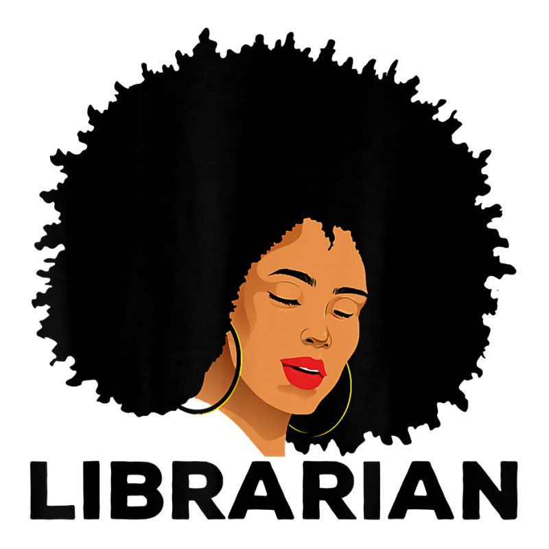 Librarian Appreciation Afro American Bookworm Library T Shirt Crewneck Sweatshirt | Artistshot