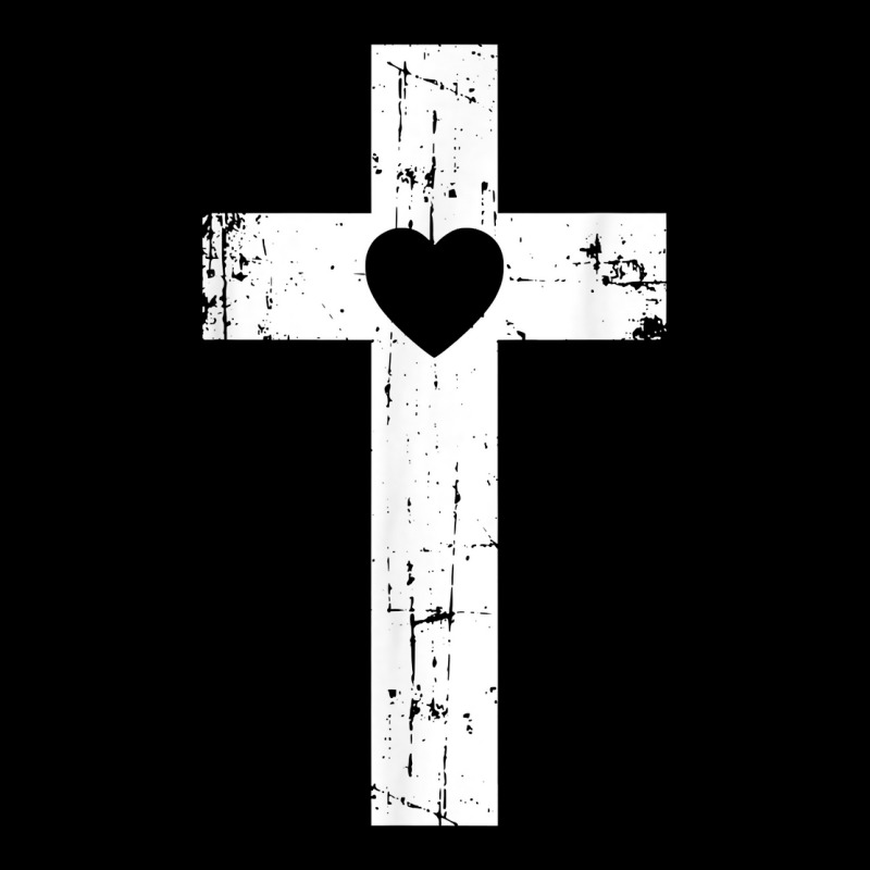 Heart Cross   Novelty Christian Faith T Shirt Pocket T-shirt | Artistshot