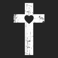 Heart Cross   Novelty Christian Faith T Shirt Unisex Hoodie | Artistshot