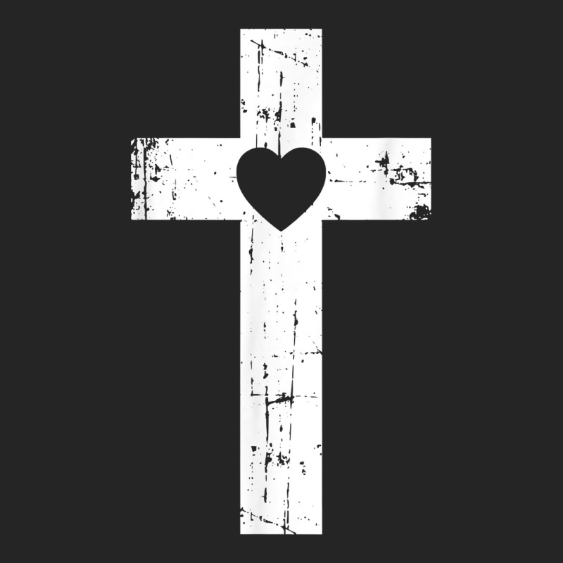 Heart Cross   Novelty Christian Faith T Shirt Unisex Hoodie | Artistshot