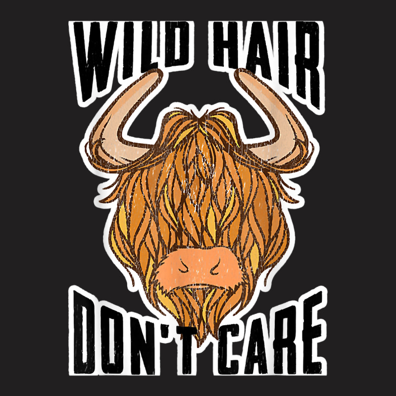 Highland Cow Breeder Scottish Cattle Hairy Cow Farmer T Shirt T-shirt | Artistshot