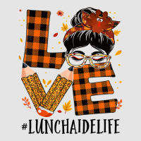 Lunch Aide Love Messy Bun Turkey Women Thanksgiving Autumn T Shirt Exclusive T-shirt | Artistshot