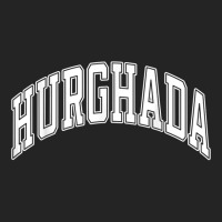 Hurghada Egypt Varsity Style White Text T Shirt 3/4 Sleeve Shirt | Artistshot