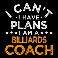 I Can't I Have Plans Billiards Coach Funny Pool Player Humor T Shirt Pocket T-shirt | Artistshot