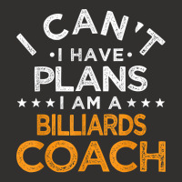 I Can't I Have Plans Billiards Coach Funny Pool Player Humor T Shirt Champion Hoodie | Artistshot