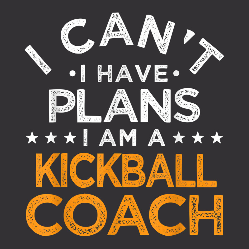 I Can't I Have Plans Kickball Coach Funny Kick Baseball T Shirt Vintage Short | Artistshot