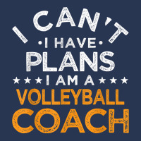 I Can't I Have Plans Volleyball Coach Funny T Shirt Men Denim Jacket | Artistshot